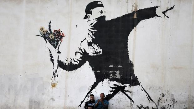 Lokasi Coretan Banksy di Penjuru Dunia 