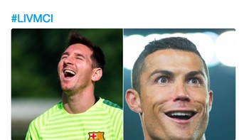 Tampaknya Salah belum bisa dibandingkan dengan Messi dan Ronaldo yang selalu tampil konsisten tiap musim. Foto: istimewa