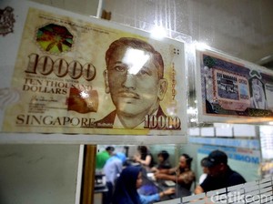 Tak Cuma 1.000, Singapura Juga Sudah Setop Cetak Pecahan SGD 10.000