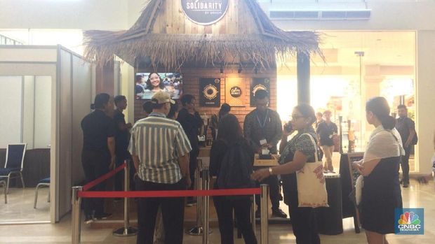 Ngopi Gratis dan Berdonasi di Salah Satu Venue IMF-WB Meeting