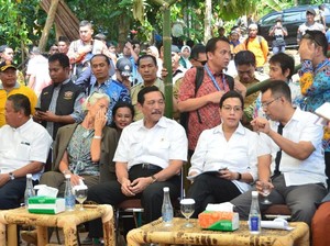 Kunjungi Gempa Lombok, Sri: Orang Tak Boleh Mengaduk-aduk Perasaan