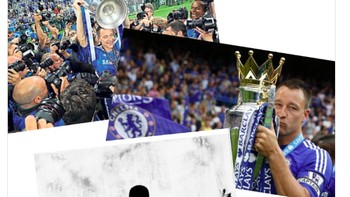 John Terry, kapten dan legenda. Sekali biru, selamanya tetap biru. Penghormatan dari fans Chelsea untuk Terry. Foto: istimewa