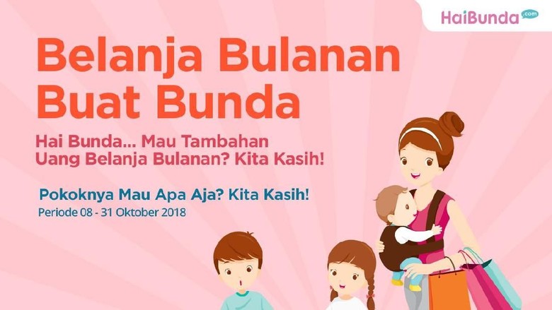 Berbagi Cerita Dapat Uang Belanja Gratis, Mau, Bun?/ Foto: HaiBunda Berbagi Cerita Dapat Uang Belanja Gratis, Mau, Bun?/ Foto: HaiBunda