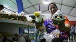 Momo si Maskot Asian Para Games Diserbu Pembeli