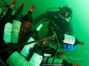 Mungkin Cuma di Kota Ini, Wine Ditaruh di Dasar Laut