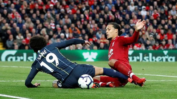 Virgil Van Dijk's ability to defend himself will be Liverpool's advantage.