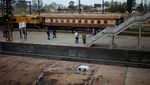 Foto: Suramnya Stasiun Kereta Api di Zimbabwe