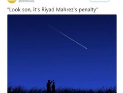 Deretan Meme Kocak Mahrez Gagal Penalti