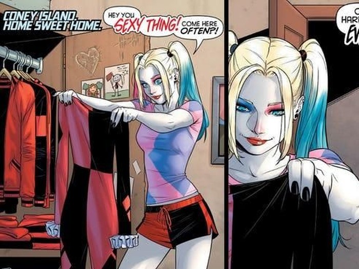 Harley Quinn Kembali ke Kostum Klasik di Komik Terbitan DC