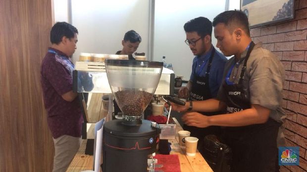 Ngopi Gratis dan Berdonasi di Salah Satu Venue IMF-WB Meeting
