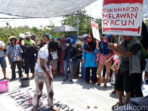 Masih Cium Bau Busuk, Warga Demo Lagi di Depan PT RUM Sukoharjo