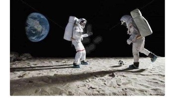 Sekarang sudah sampai Bulan. Lumayan untuk mainan astronot yang bosan di sana. Foto: Istimewa