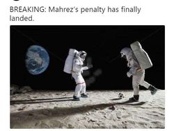 Deretan Meme Kocak Mahrez Gagal Penalti