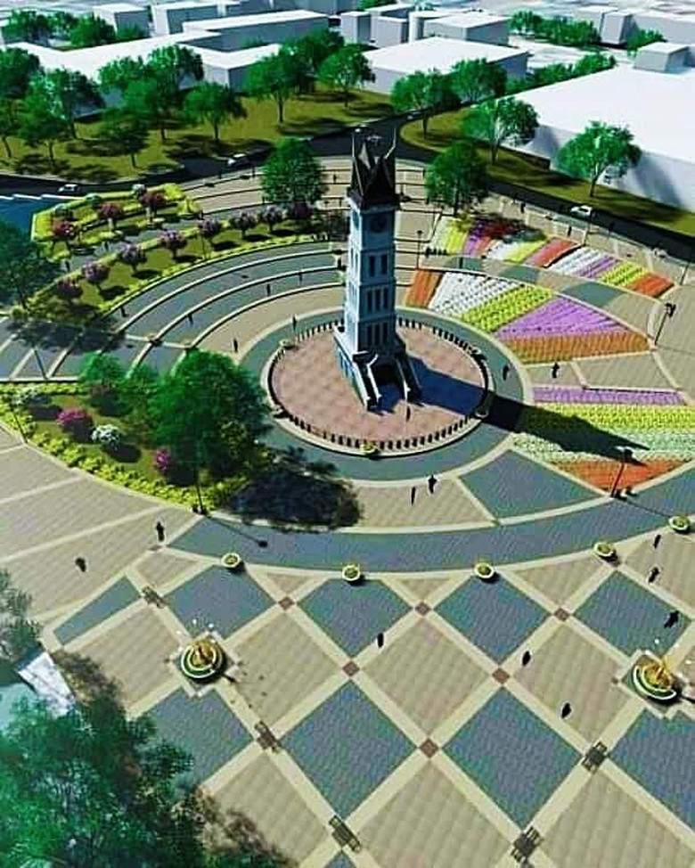 Walkot Bukittinggi Heran Desain Taman Jam Gadang Disebut 