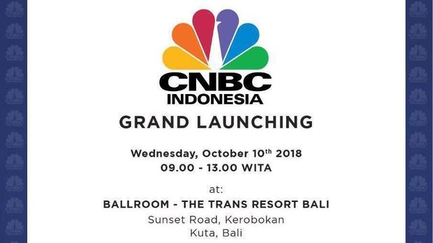 Jangan Lewatkan! CNBC Indonesia Grand Launching 10 Oktober