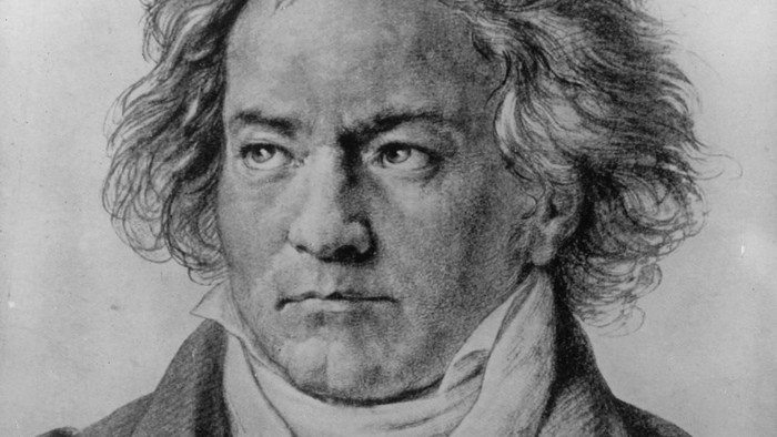 German composer Ludwig van Beethoven (1770 - 1827). Original Artwork: Portrait August von Kloeber   (Photo by Rischgitz/Getty Images)