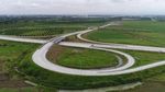 Penampakan Tol Medan-Binjai Tembus Belantara Hutan Sawit