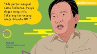 Politis Partai Demokrat Andi Arif. Foto: Tim Infografis.