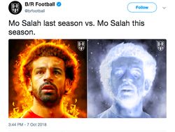 Sulit Cetak Gol, Mo Salah Dipertanyakan Netizen