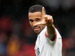 Callum Wilson bikin satu gol dan dua assist yang mengantarkan Bournemouth menang 4-0 di kandang Watford. (David Klein/REUTERS)