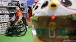 Momo si Maskot Asian Para Games Diserbu Pembeli
