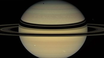 Komponen di atmosfer Saturnus didominasi oleh Hidrogen dan Helium. (Foto: NASA)
