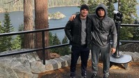 Danau Tahoe, salah satu danau terindah di dunia pernah didatangi Khabib Nurmagomedov. Danau ini berada di perbatasan antara negara bagian California dan Nevada di AS (Instagram/khabib_nurmagomedov)