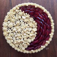 Cantik Banget! Bagai Karya Seni, Karin Pfeiff-Boschek Bikin Pie Artistik