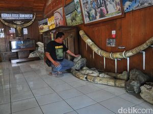 Ini Rumah Fosil dan Patung Ganesha Tidur di Jawa Tengah