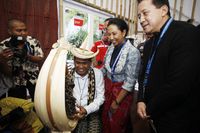 Rini Buka Indonesia Pavilion, 'Jendela RI' di Pertemuan IMF-WB 2018