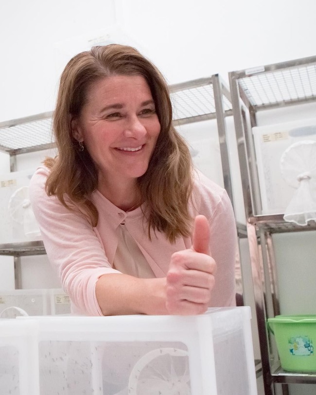 5. Melinda French Gates, Cochair, Bill & Melinda Gates Foundation. Foto: Facebook/Melinda Gates