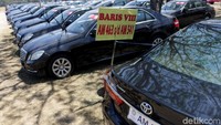 Mobil-mobil mewah ini digunakan sebagai sarana transportasi petinggi-petinggi negara serta perwakilan selama acara konferensi IMF – WBG - ALG 2018.