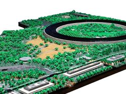 Keren! Replika Markas Utama Apple Terbuat dari Lego