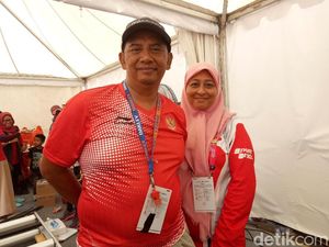 Kesabaran Mantan Sprinter Nasional dan Istri Dampingi Atlet Disabilitas