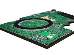 Keren! Replika Markas Utama Apple Terbuat dari Lego