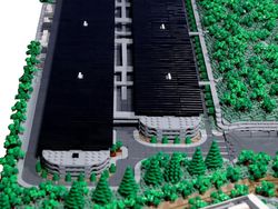 Keren! Replika Markas Utama Apple Terbuat dari Lego