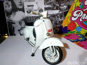 Sebentar Lagi Vespa Klasik Bisa Pakai Plat Biru, Begini Caranya