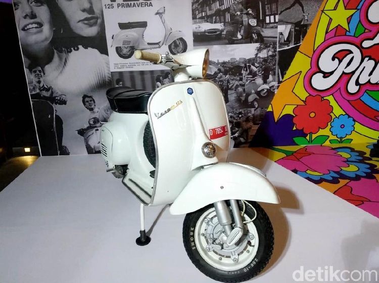 Jadi Barang Langka, Vespa Bekas Penyuluh KB Ini Dihargai Rp 125 Juta