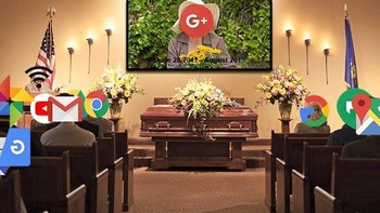 Produk Google lainnya memberikan penghormatan terakhir kepada Google+. Foto: Istimewa