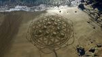 Foto Keren Pantai yang Jadi Kanvas Lukisan