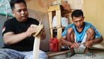 Ciamik, Limbah Kelapa Disulap Jadi Lampu Hias