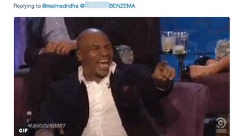 Video ini ceritanya menggambarkan reaksi Mike Tyson mendapati nama Benzema di nominasi Ballon dOr. (Foto: Internet/Twitter)