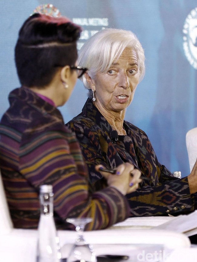 3. Christine Lagarde, Presiden Bank Central Eropa. Foto: Rachman Haryanto