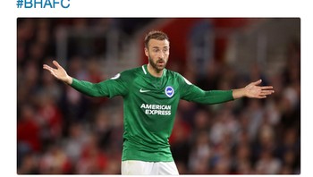 Di level klub, Benzema bahkan kalah produktif dari Glenn Murray yang main untuk Brighton. (Foto: Internet/Twitter)