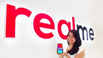 10. Realme menjadi paling muda, baru berusia 3 tahun. Foto: detikINET/Adi Fida Rahman