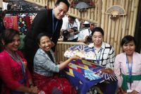 Rini Buka Indonesia Pavilion, 'Jendela RI' di Pertemuan IMF-WB 2018