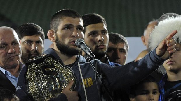 Juara UFC Khabib Nurmagomedov Batal ke Indonesia