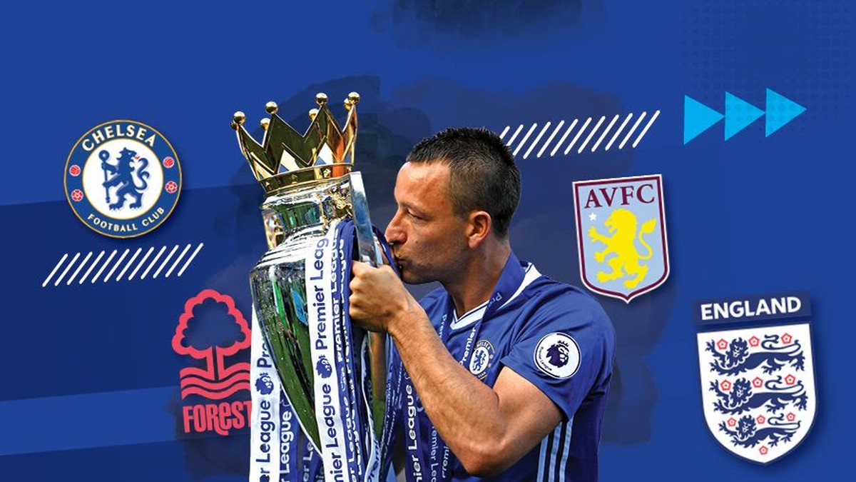 John Terry pensiun dari dunia sepakbola (Infografis Detiksport)