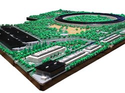 Keren! Replika Markas Utama Apple Terbuat dari Lego