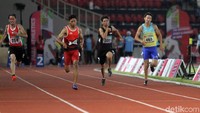 Sementara itu, medali perunggu menjadi milik pelari Arab Saudi, Ali Alnakhli. Dia finis ketiga dengan catatan waktu 12,01 detik.